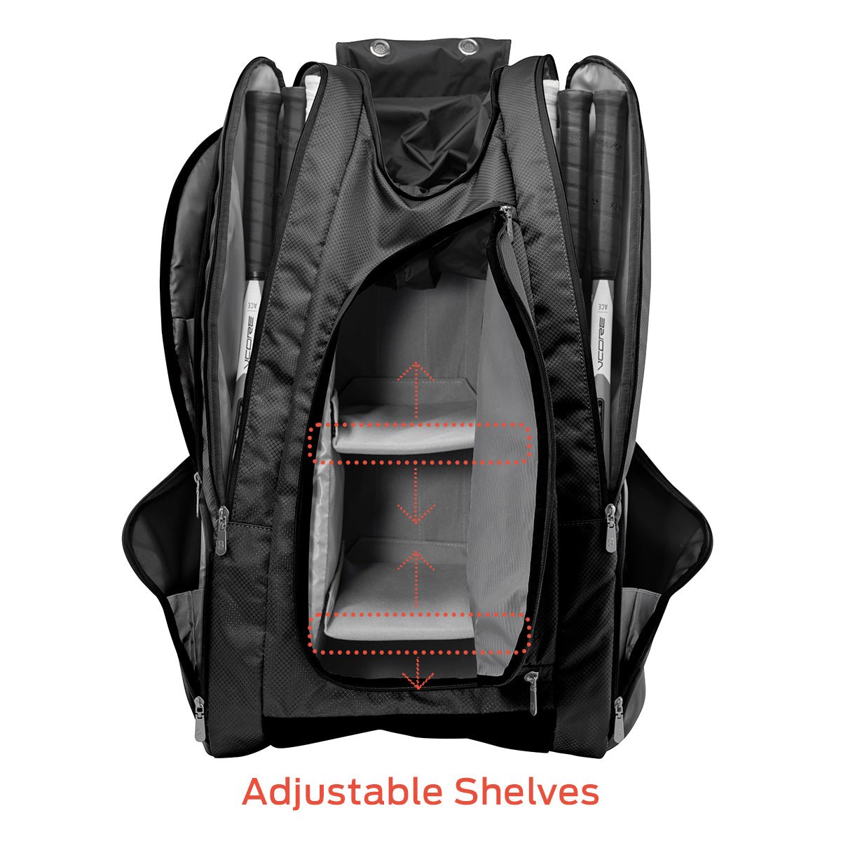 Backpack Cool Tennis Bags Axiom Racquet Bag – 12 Pack Tennis Gear