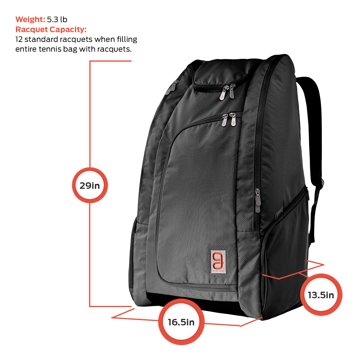 Outdoor Bag Racquet Sport Bags, Sports Bag Racket Pocket
