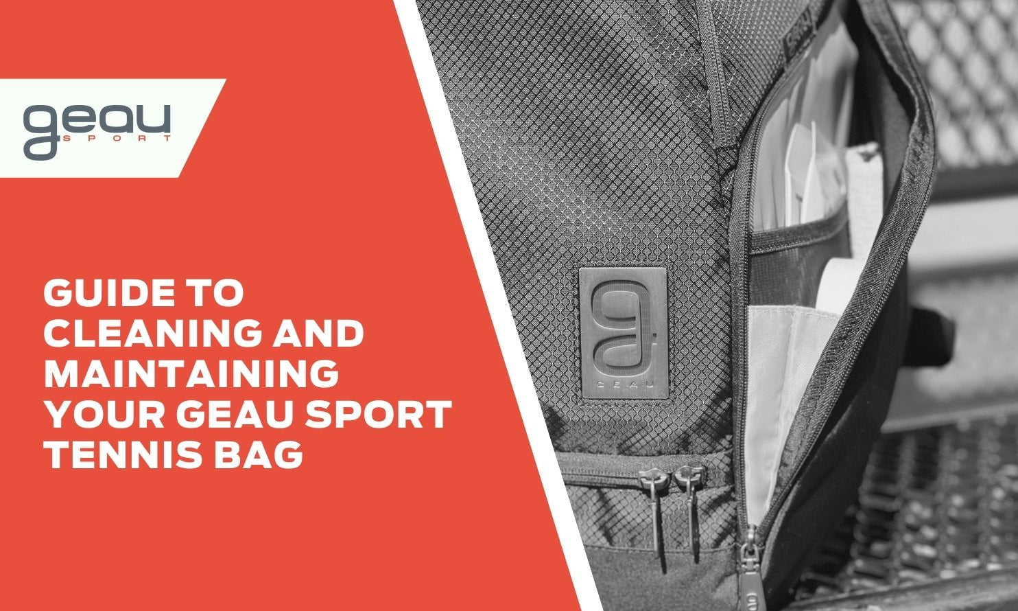 Guide to Cleaning and Maintaining Your Geau Sport Tennis Bag