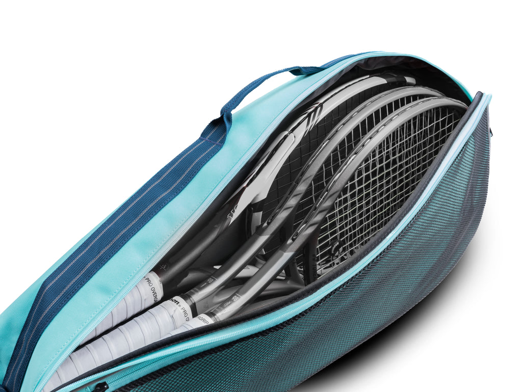 Geau Sport Axiom Racquet Bag 2.0 - 9 Pack, Aegean Blue